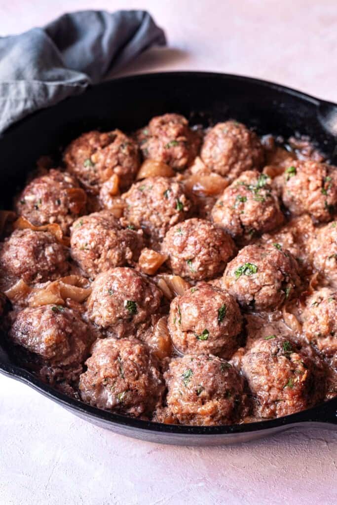 Easy Lamb Meatballs Recipe The Mediterranean Dish