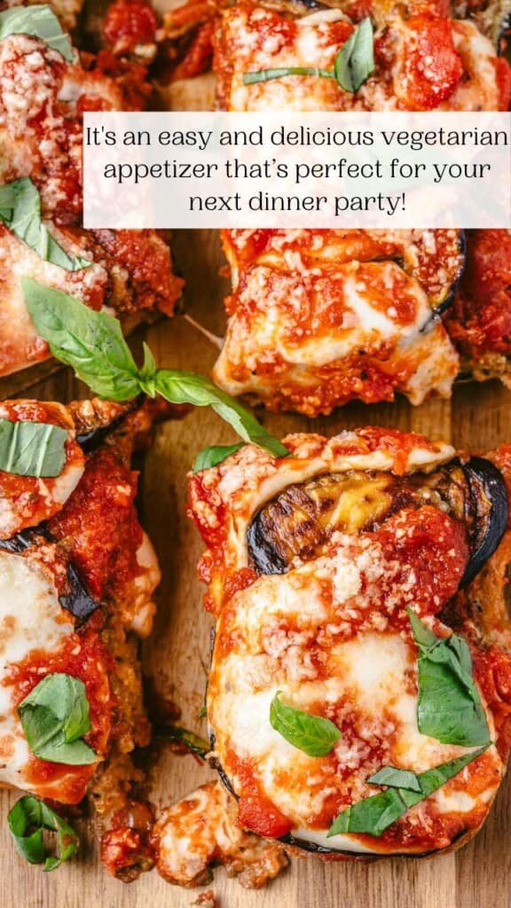 Open-Faced Eggplant Parmesan Sandwich - The Mediterranean Dish