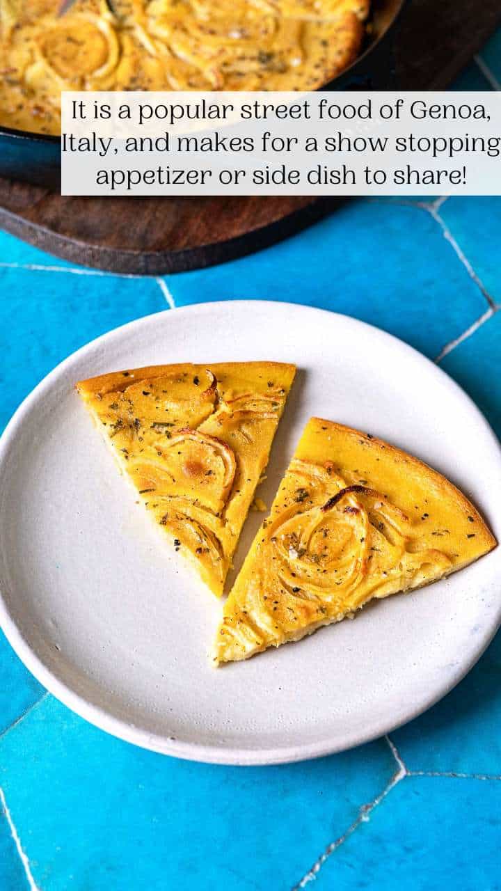 Farinata (Italian Chickpea Pancake)