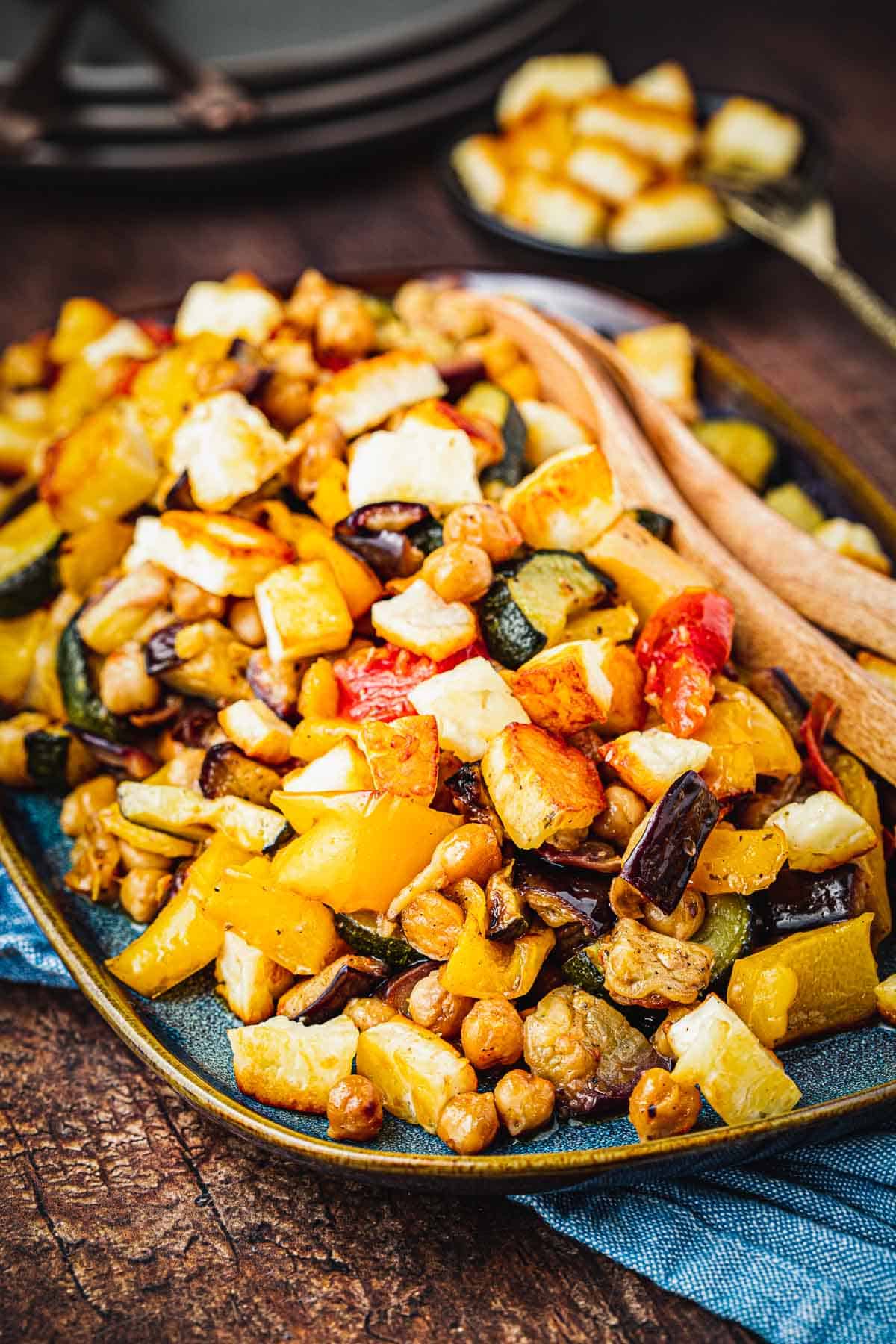 Roasted Vegetable Salad | The Mediterranean Dish