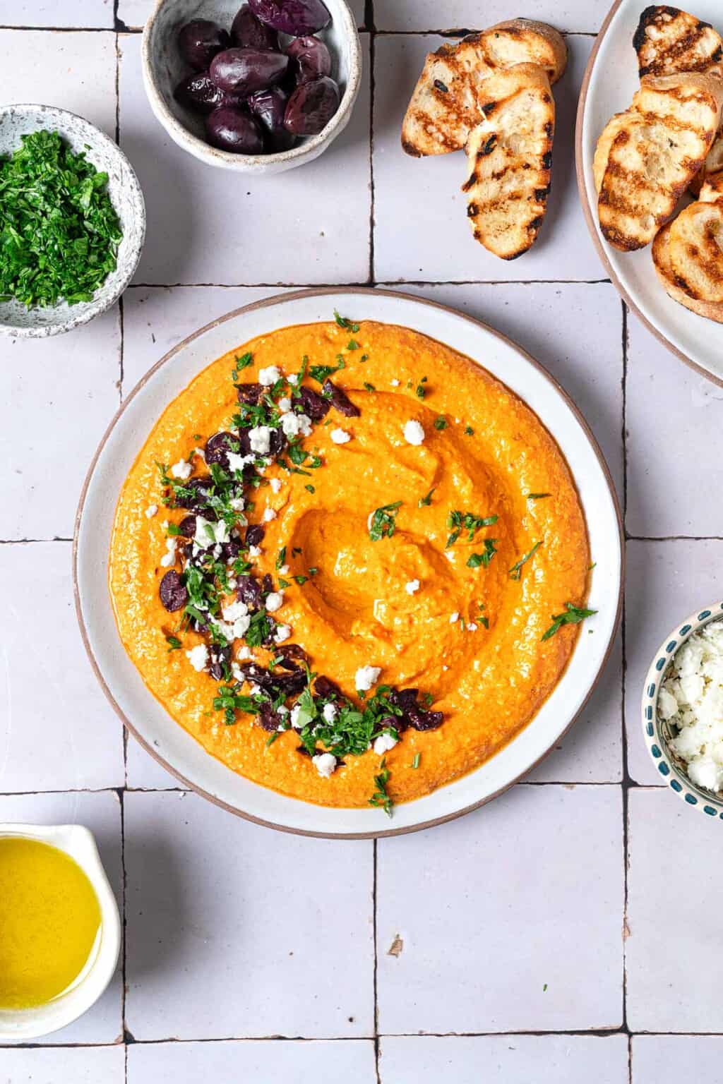 Tirokafteri (Spicy Feta Dip Recipe) | The Mediterranean Dish