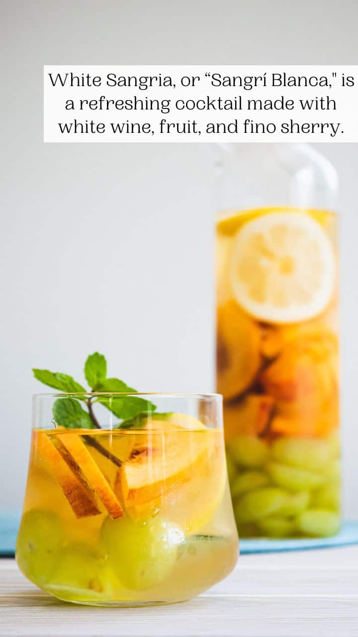 White Sangria The Mediterranean Dish