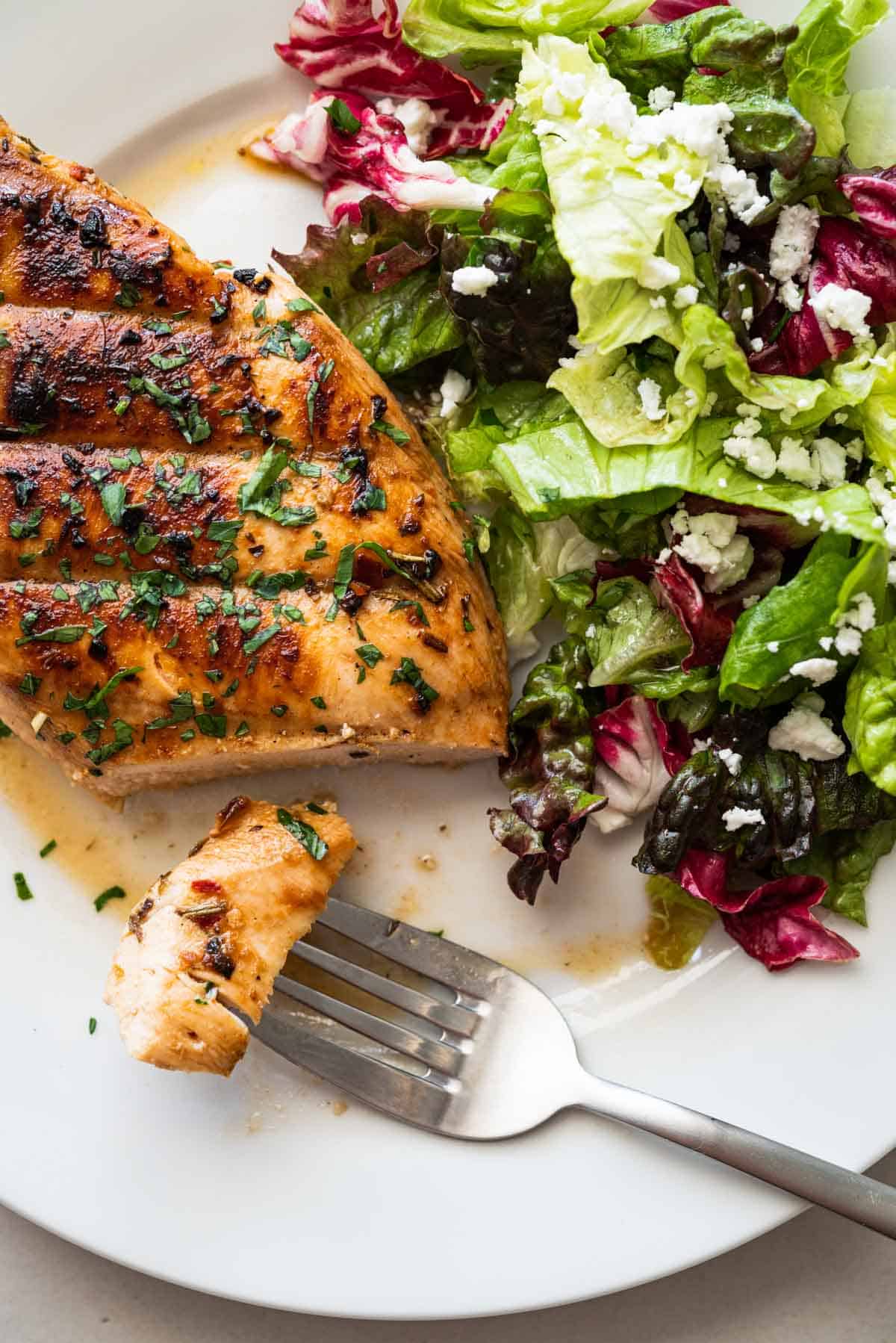 Grilled Chicken Breast Juicy And Tender The Mediterranean Dish