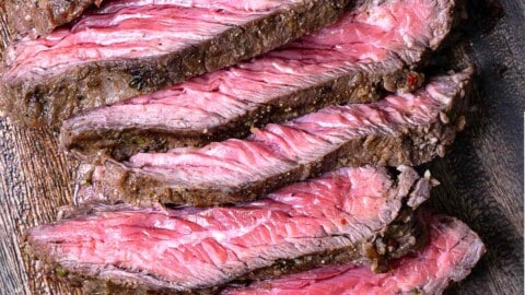 Medium rare clearance skirt steak temperature