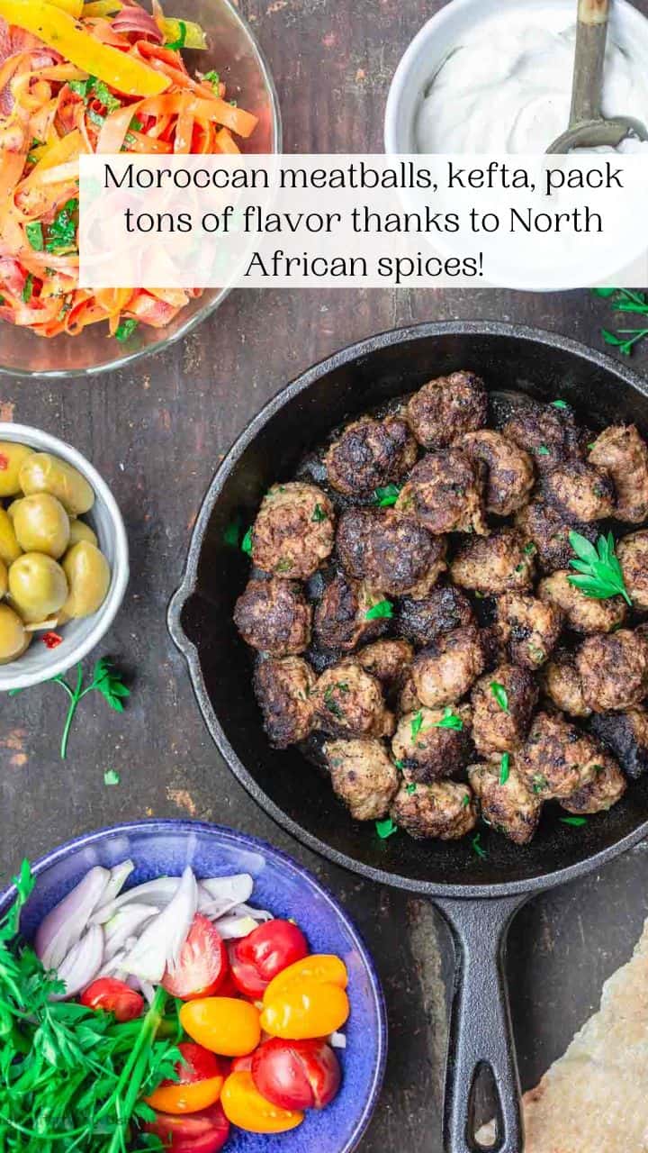 Moroccan Meatballs With A Fresh Carrot Salad The Mediterranean Dish   Moroccan Meatballs Story 2023 2 