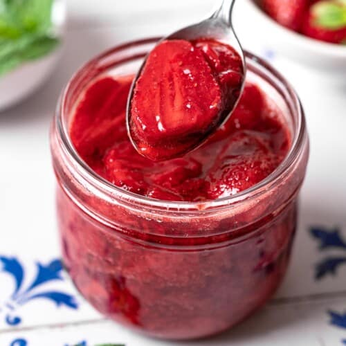 Strawberry Compote | The Mediterranean Dish