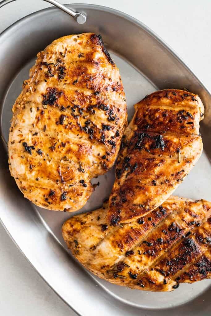 Grilled Chicken Breast Juicy And Tender The Mediterranean Dish 