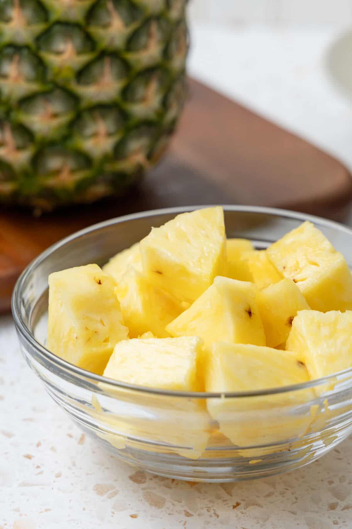 How to Cut a Pineapple  The Mediterranean Dish