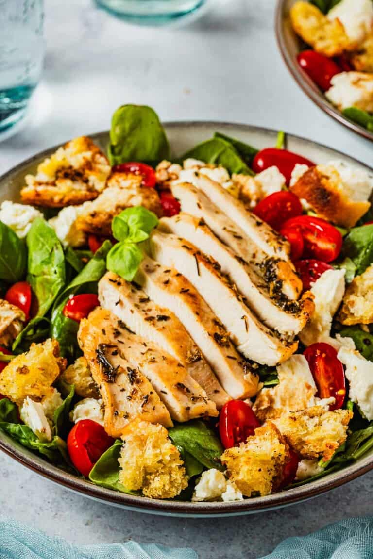 Chicken Caprese Salad | The Mediterranean Dish