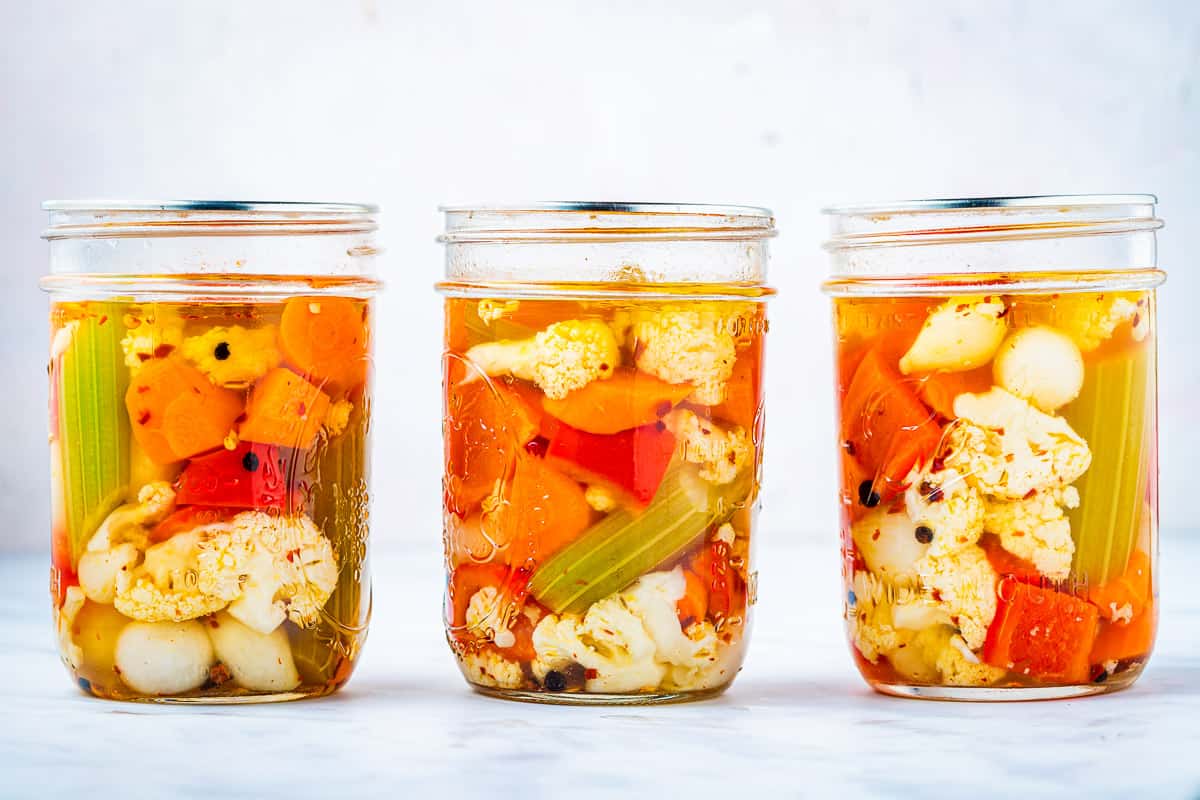 store bought pickled vegetables