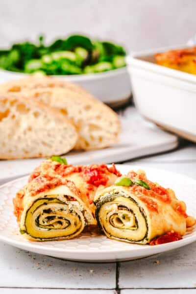 Lasagna Roll Ups | The Mediterranean Dish