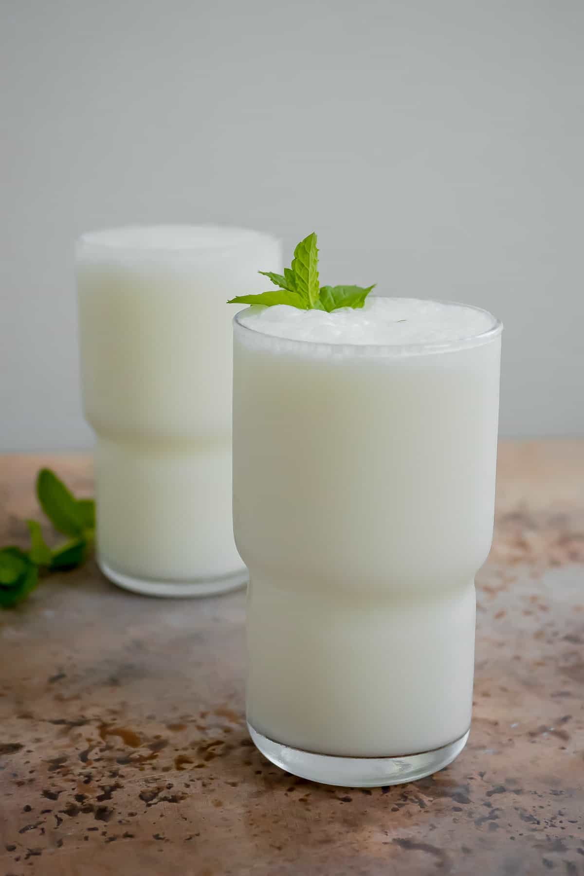 Refreshing Milk Jug with Creamy White Texture