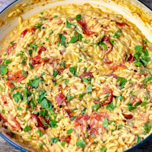 Creamy Orzo with Fennel - Wicked Kitchen