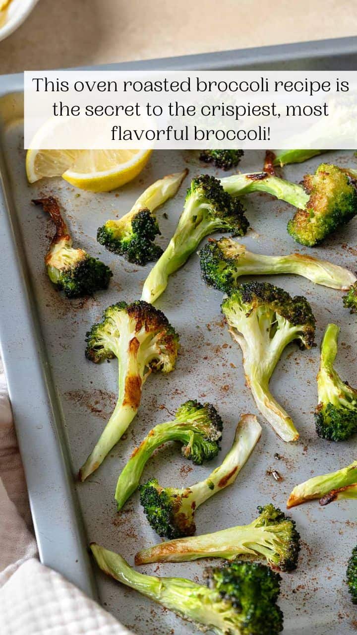 Roasted Broccoli With Lemon The Mediterranean Dish