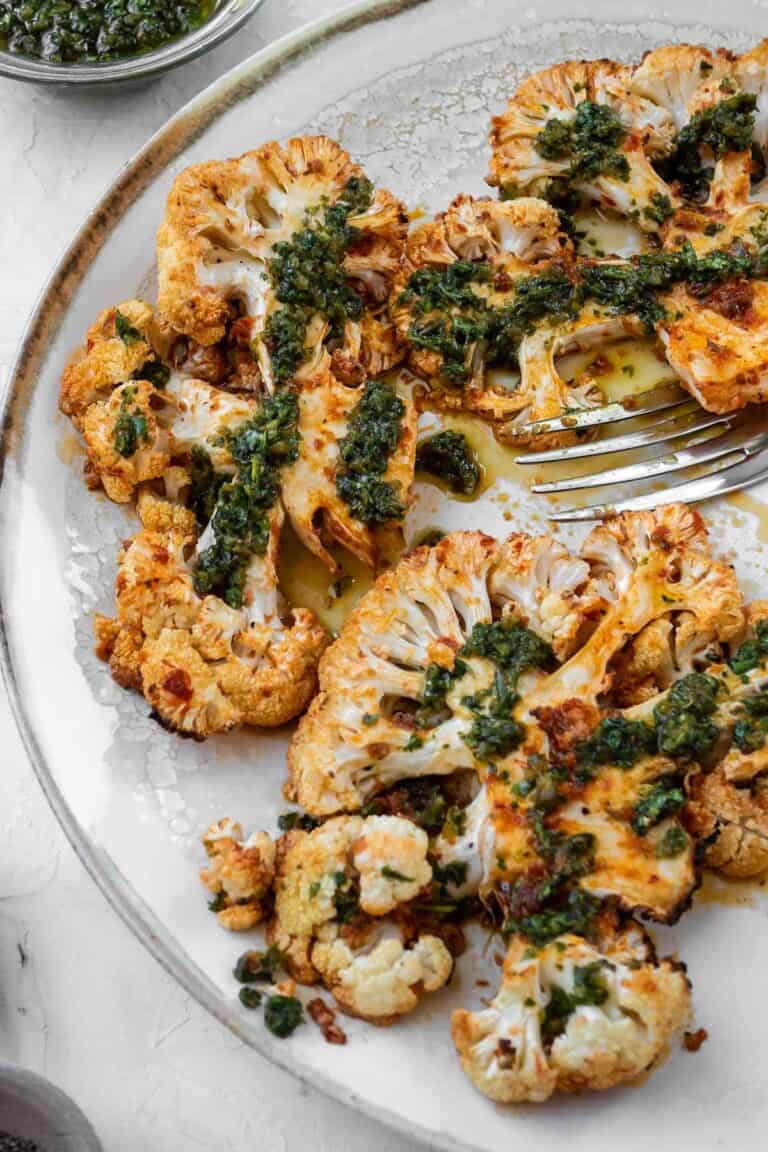 Cauliflower Steaks | The Mediterranean Dish