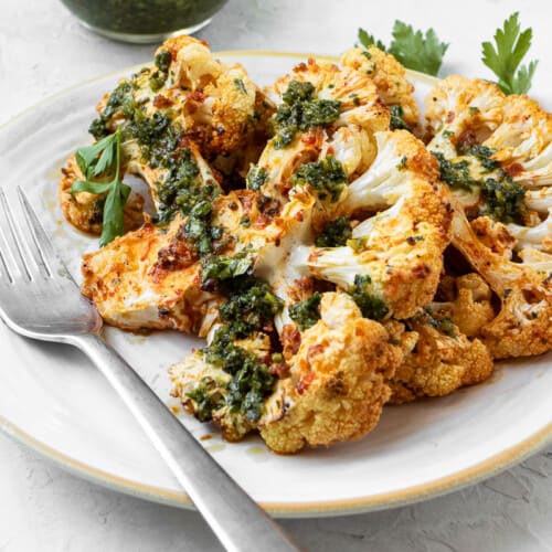 Cauliflower Steaks | The Mediterranean Dish