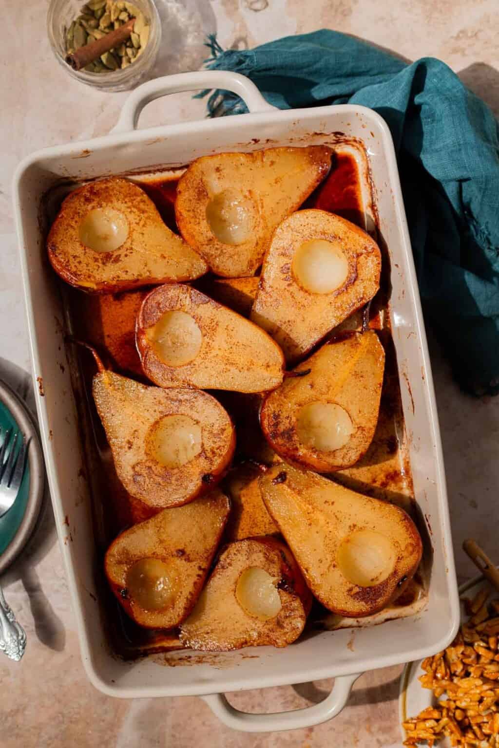 Baked Pears The Mediterranean Dish 