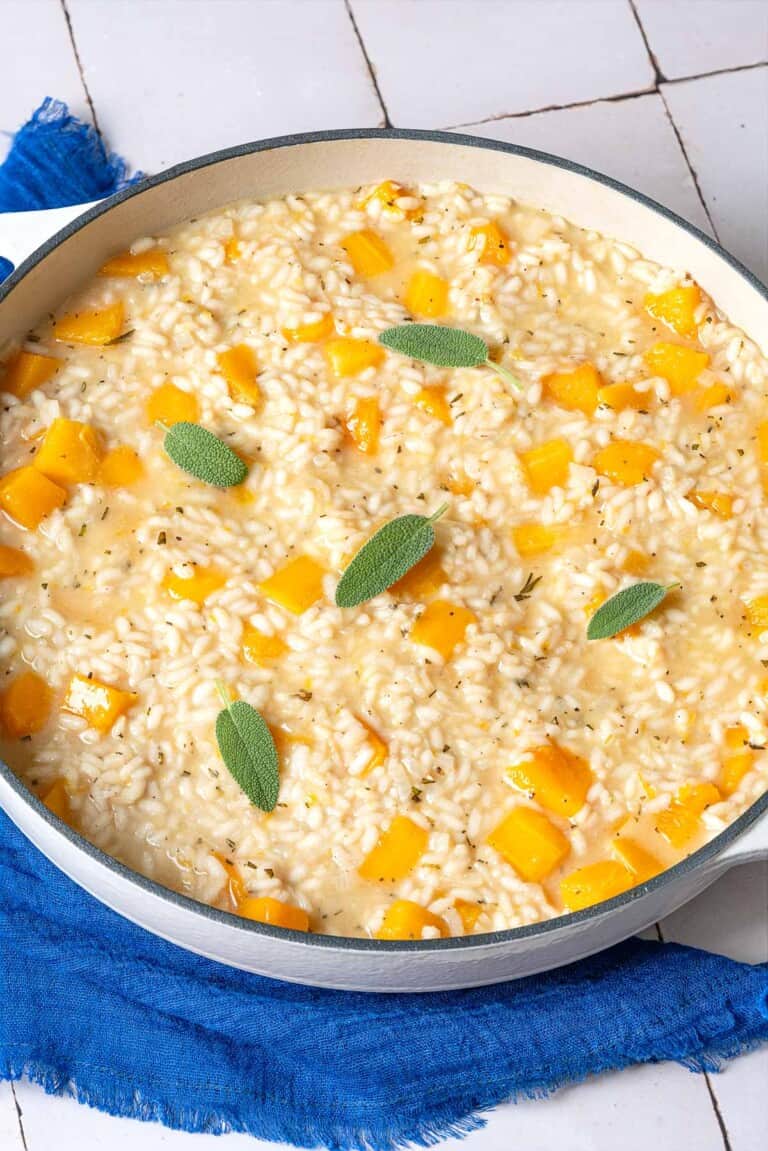 Butternut Squash Risotto The Mediterranean Dish 2111