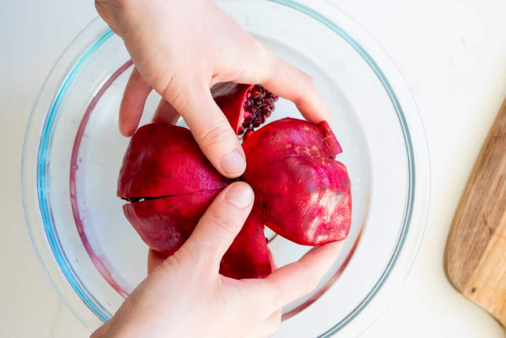 How To Cut A Pomegranate The Mediterranean Dish   How To Cut Pomegranate Methods WEB 7 1024x683 