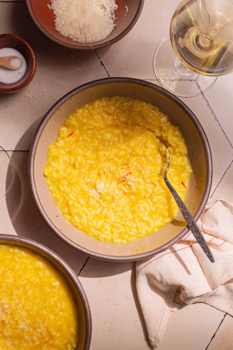 Risotto Milanese Saffron Risotto The Mediterranean Dish