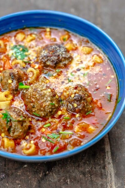 Meatball Soup | The Mediterranean Dish