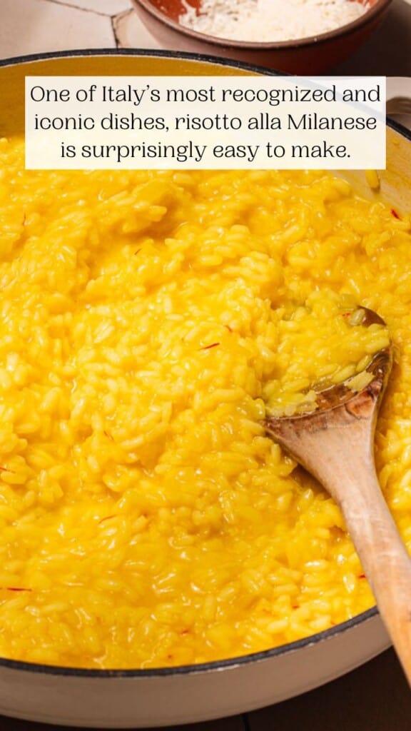 Risotto Alla Milanese Saffron Risotto The Mediterranean Dish