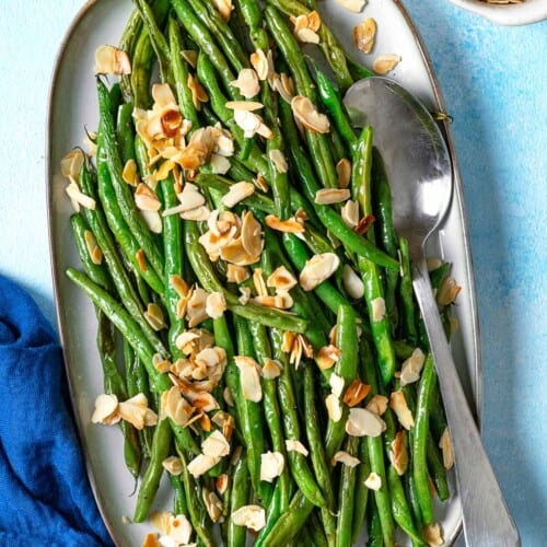 Roasted Green Beans | The Mediterranean Dish