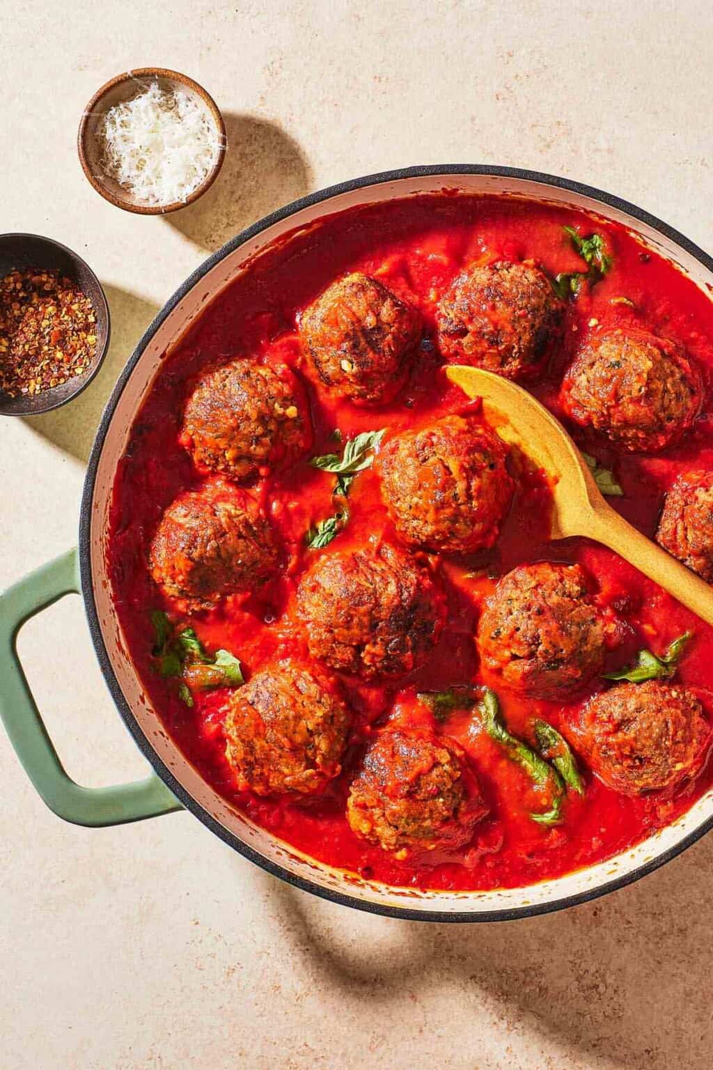 Polpette in Sugo (Italian Meatballs) | The Mediterranean Dish