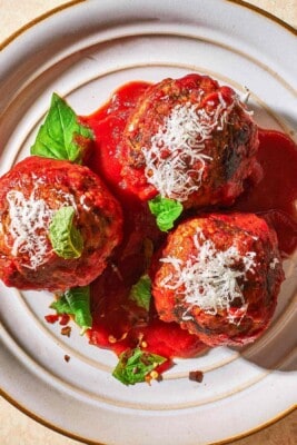 Polpette in Sugo (Italian Meatballs) | The Mediterranean Dish