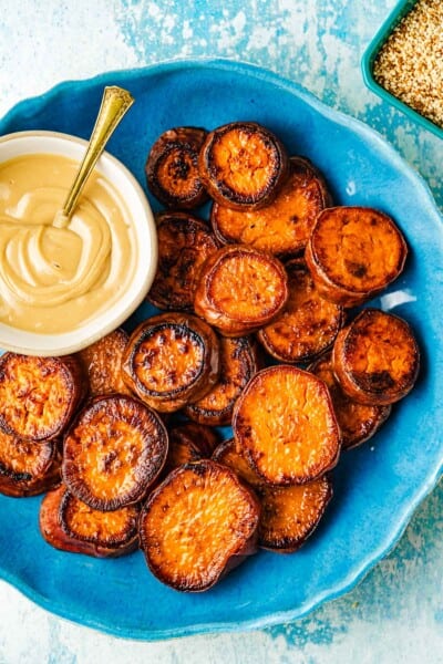 Oven Roasted Sweet Potatoes | The Mediterranean Dish