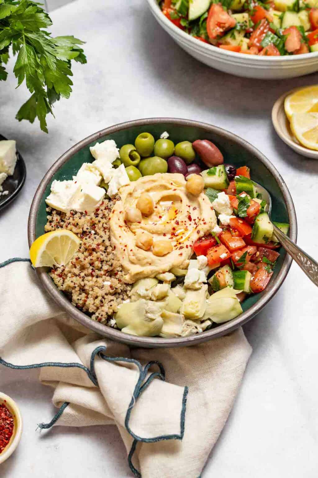 Mediterranean Bowl | The Mediterranean Dish