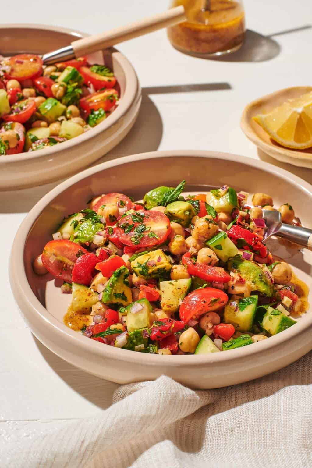 Chickpea Salad | The Mediterranean Dish