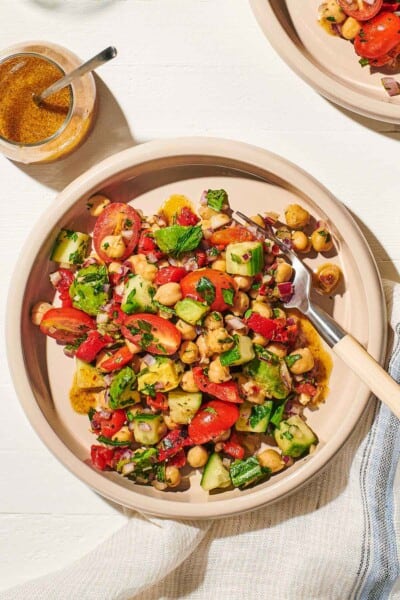 Chickpea Salad | The Mediterranean Dish