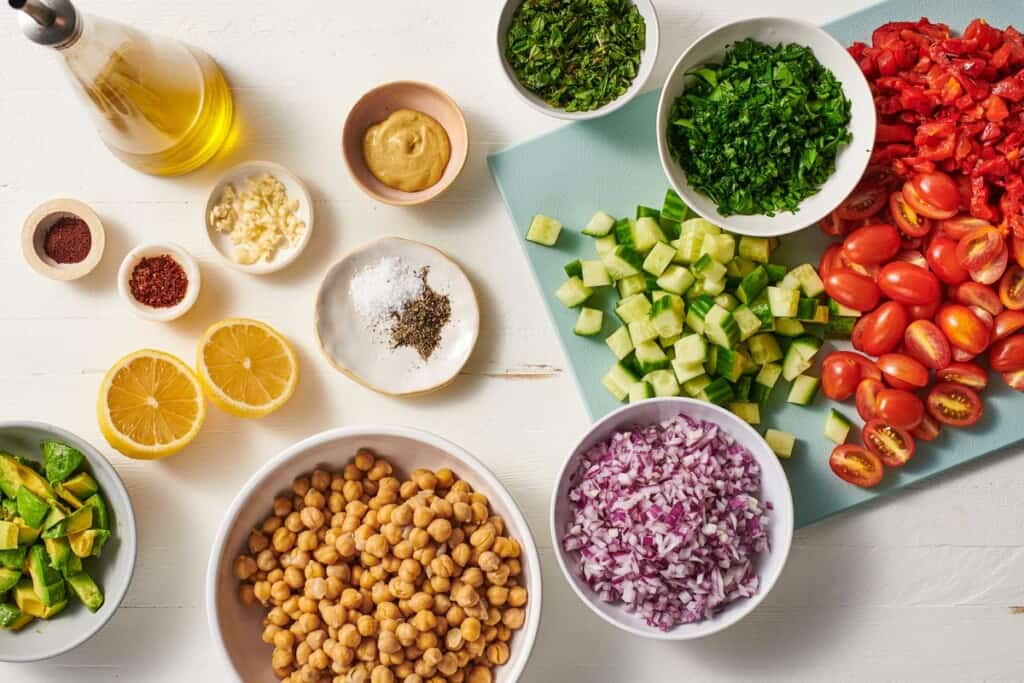 Chickpea Salad | The Mediterranean Dish