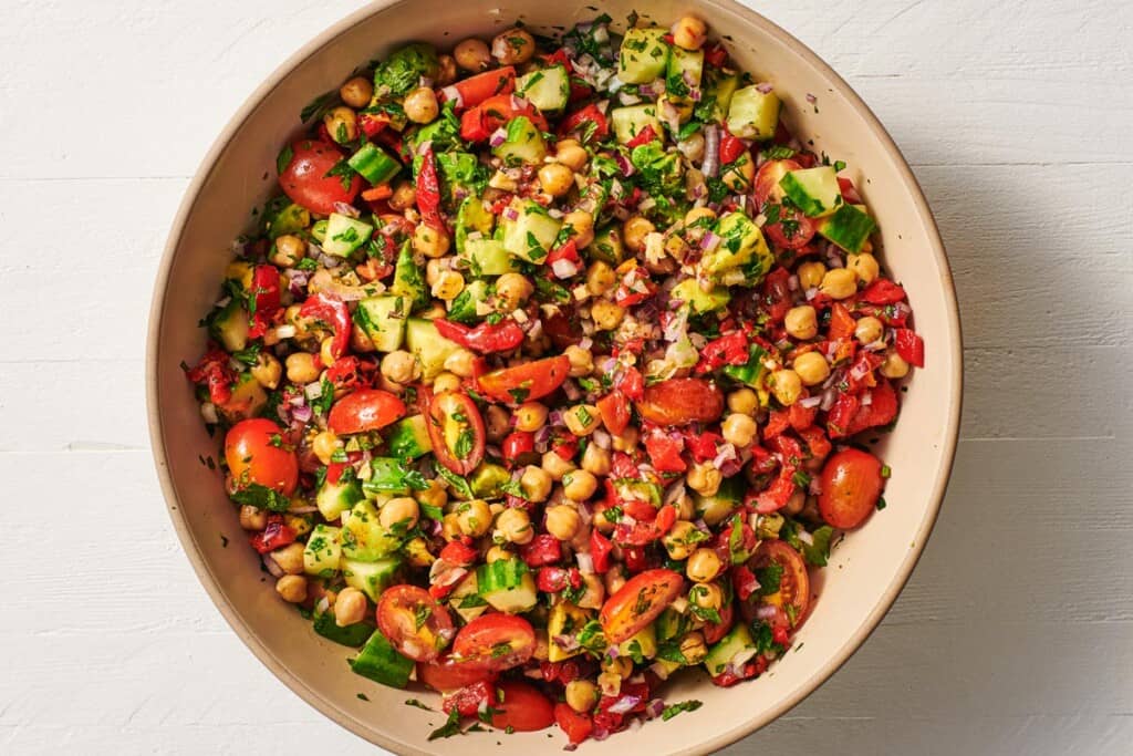 Chickpea Salad | The Mediterranean Dish