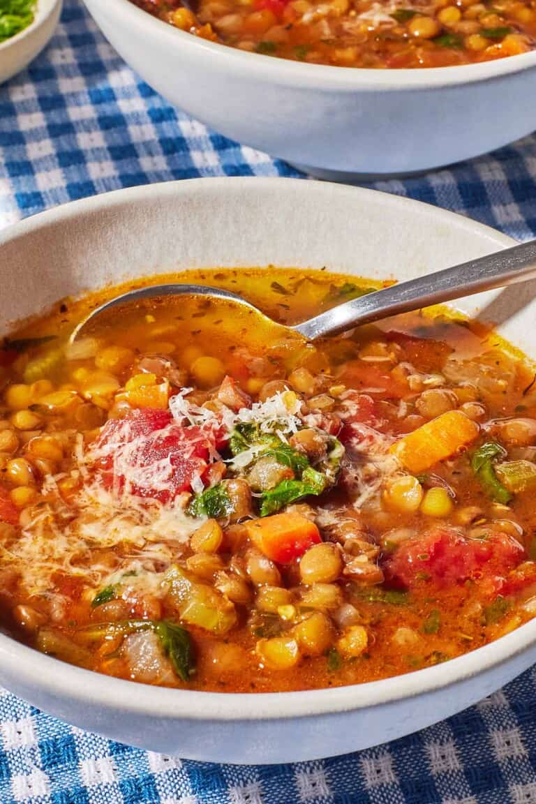 Italian Lentil Soup Recipe | The Mediterranean Dish