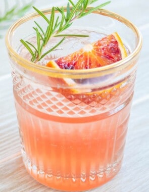 blood orange cocktail web story poster image.