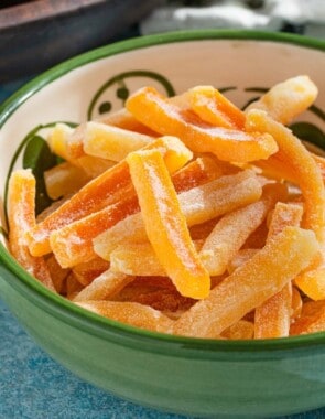 candied orange peel web story poster image.