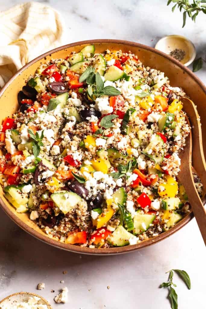 Quinoa Salad | The Mediterranean Dish