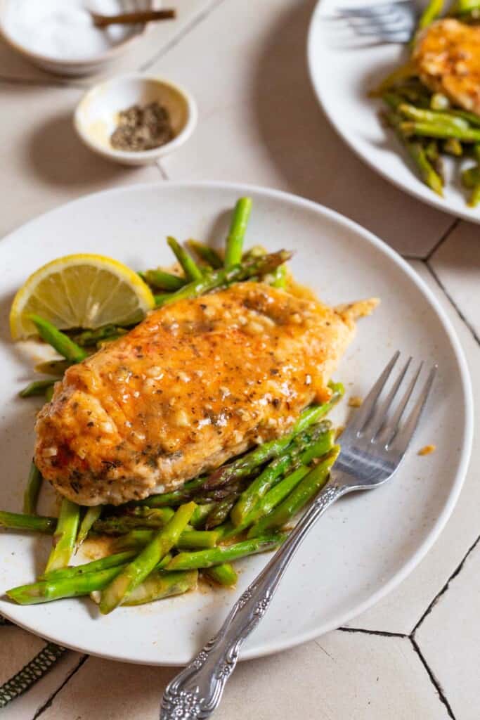 Chicken Asparagus Recipe | The Mediterranean Dish