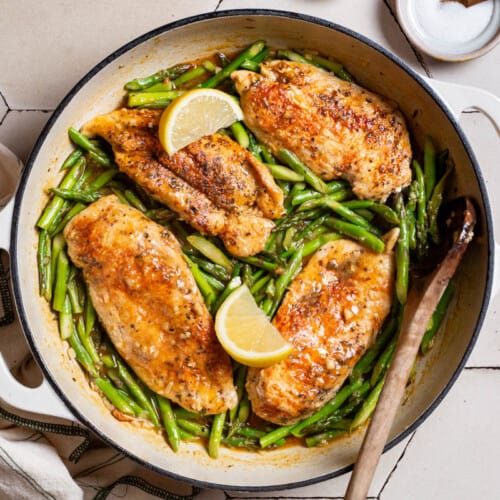 Chicken Asparagus Recipe | The Mediterranean Dish