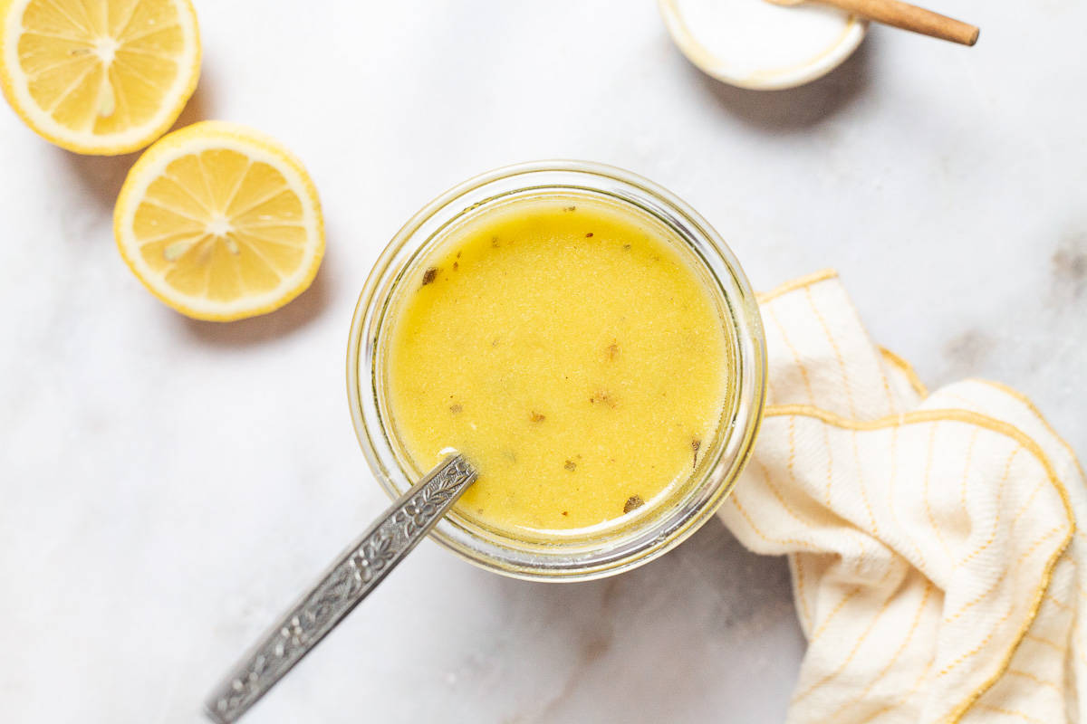 Creme Fraiche and Lemon Vinaigrette Recipe