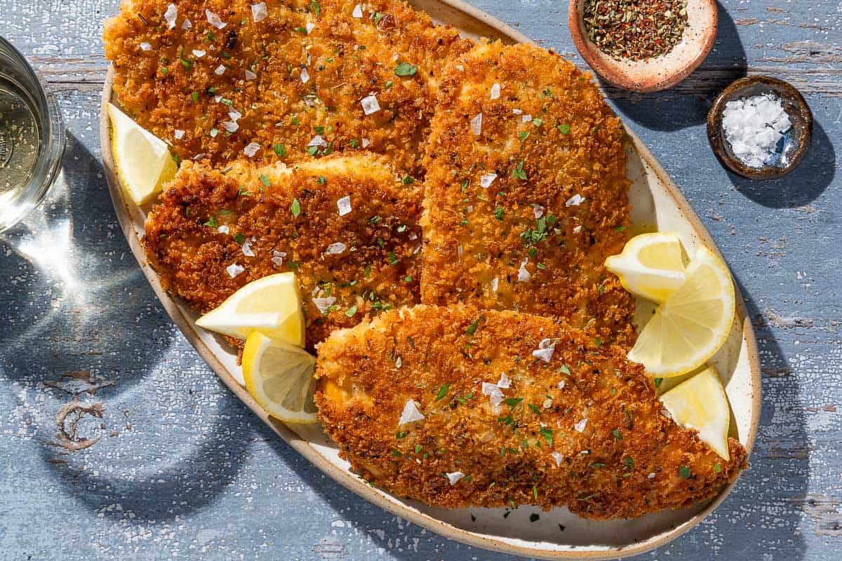 Breaded Chicken Cutlets Recipe