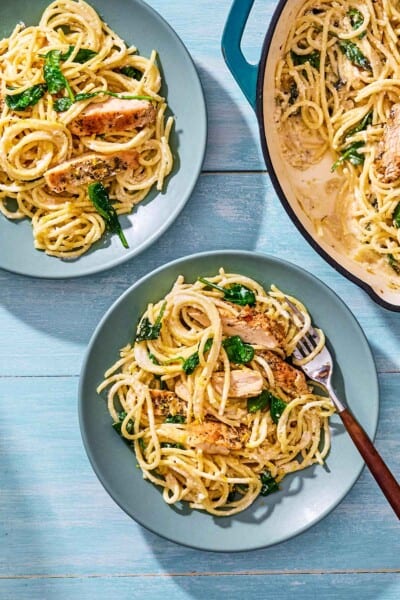 Lemon Chicken Pasta | The Mediterranean Dish