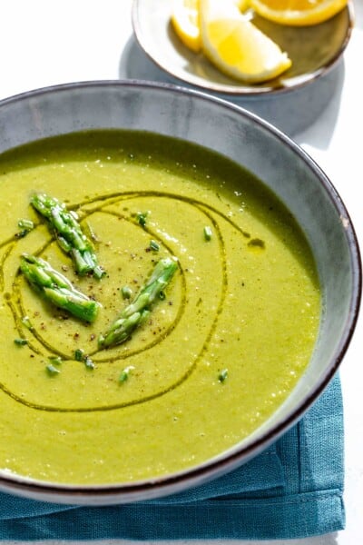 Asparagus Soup | The Mediterranean Dish