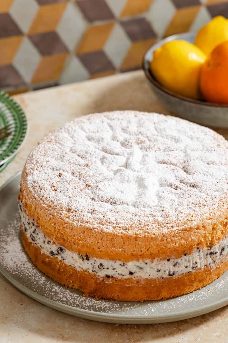 Easy Ricotta Cassata Cake | The Mediterranean Dish