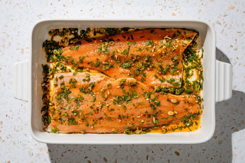 Easy Baked Trout Recipe | The Mediterranean Dish