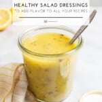 Healthy salad dressings pin image 4.