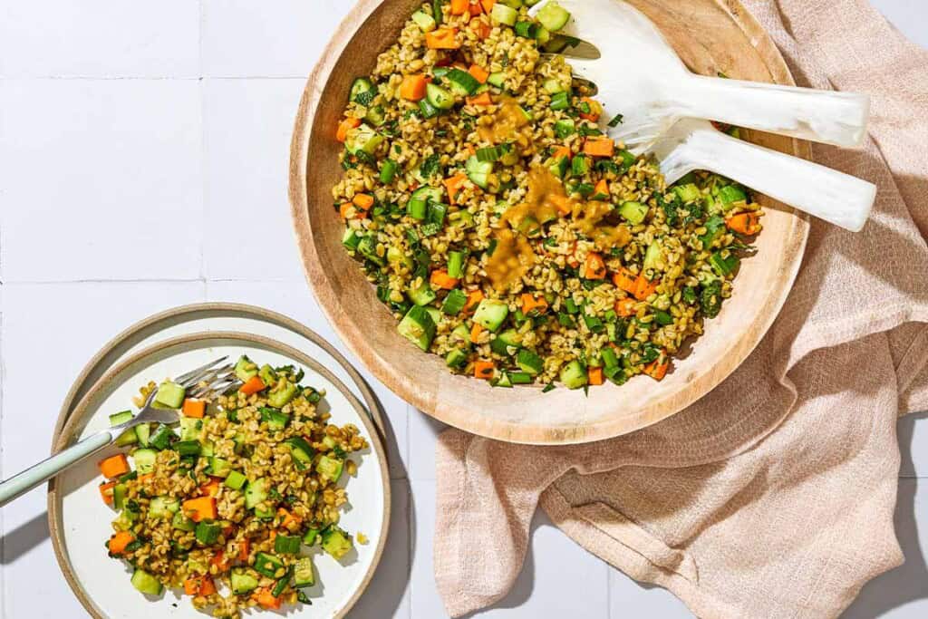 Freekeh Salad | The Mediterranean Dish