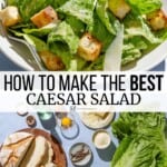 Pin image 3 for caesar salad.